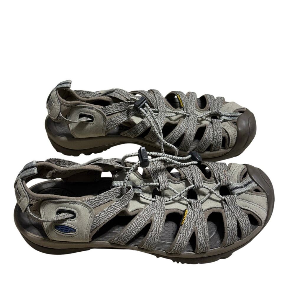 Keen Whisper Sandals Women's Size 11 Agate Grey Blue Opal Hiking Water